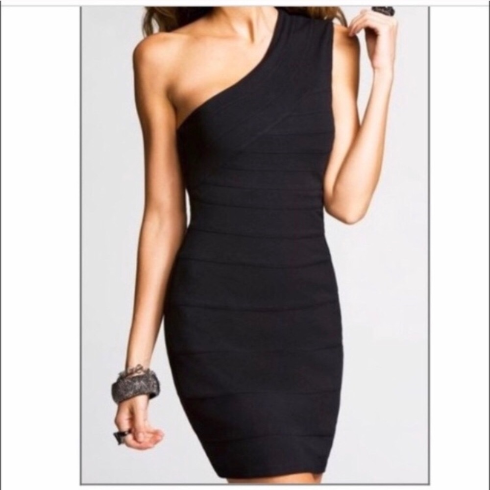 ⭐️ Express One Shoulder Bodycon Dress ⭐️